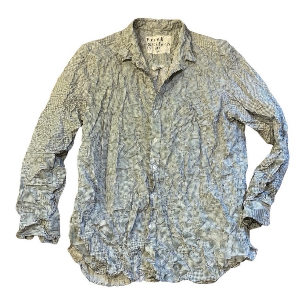 Frank & Eileen Gray Button-Up Shirt